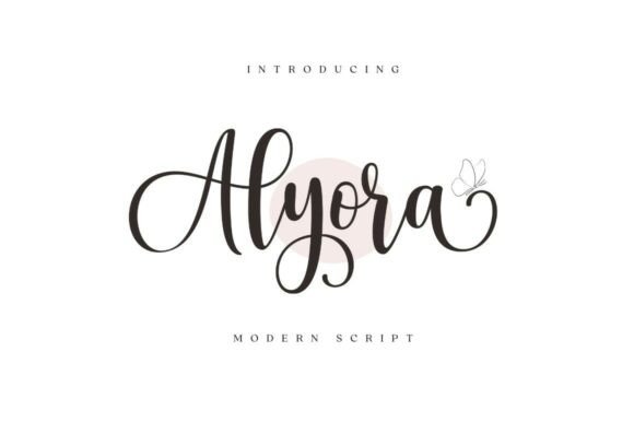 Alyora Script: The Modern Font for Elegant Branding