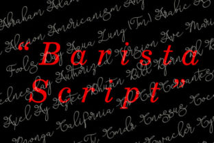 Barista Script: A Bold Spark for Modern Design Projects