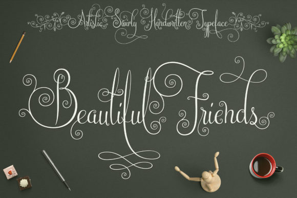 Beautiful Friends Script: Adding Handwritten Joy to Your Designs