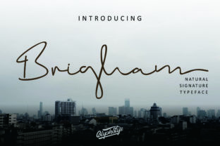 Brigham Script: The Modern Handwritten Font That Elevates Your Work
