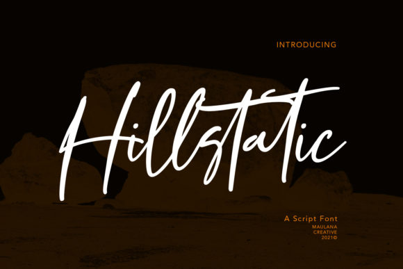 Bring Effortless Style to Your Brand with Hillstatic Script