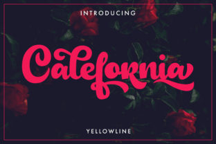 Calefornia Script: A Bold Handwritten Font for Standout Designs