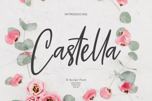 Castella Script: A Handwritten Font with Real Character