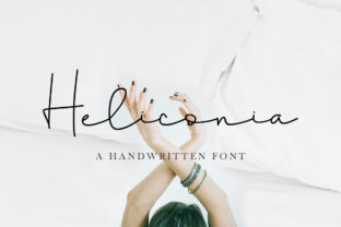 Heliconia Script: A Modern Handwritten Font for Authentic Design