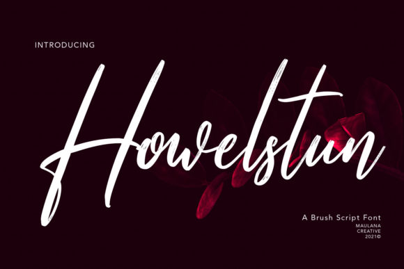 Howelstun Script: A Fresh Approach to Handwritten Typography