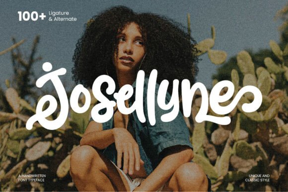 Josellyne Script Pro: A Bold Handwritten Typeface