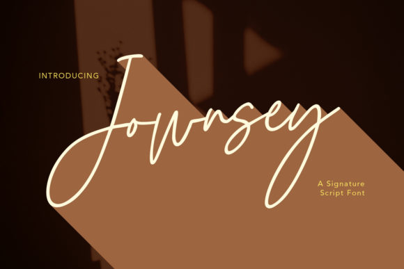 Jownsey Script: A Stylish and Fashionable Script Font for Modern Designs
