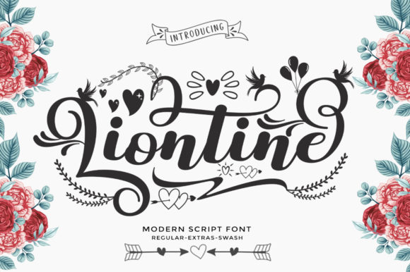Liontine Script: A Dance of Luxury for Your Designs