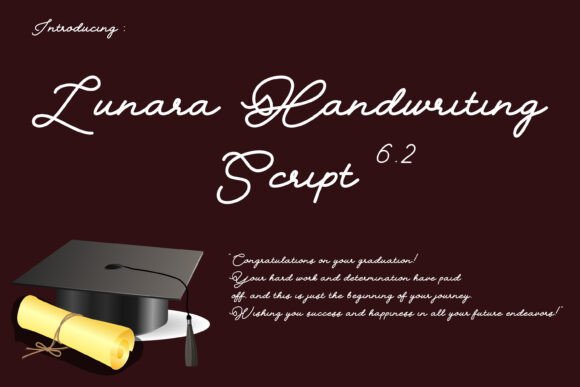 Lunara Handwriting Script 6.2: A Designer's New Favorite