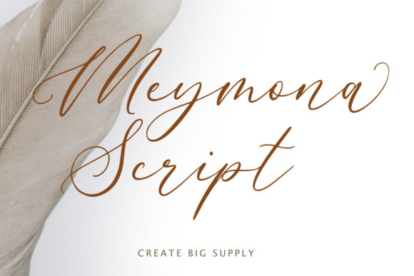 Meymona Script: Crafting Elegance for Modern Designers