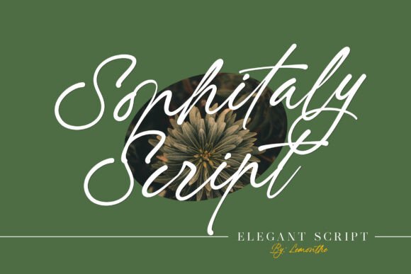 Sophitaly Script: A Modern Take on Handwritten Elegance