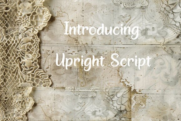 Upright Script: The Modern Calligraphy Font for Dynamic Brands