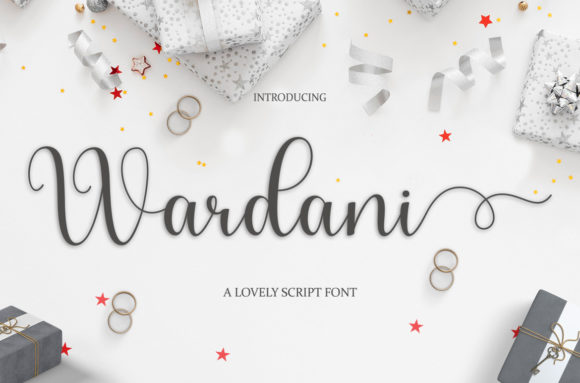 Wardani Script: Crafting Elegance with a Dazzling Typeface