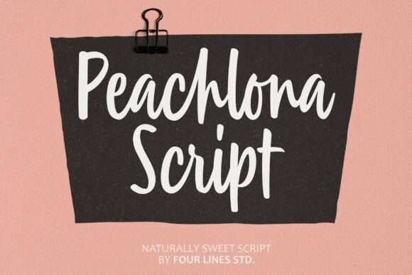 Warmth and Clarity: Using Peachlona Script in Your Designs