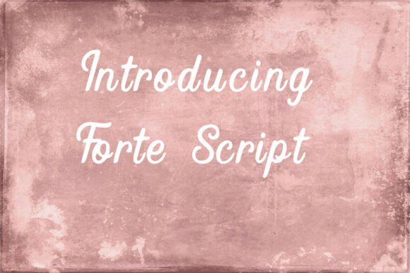 Why Forte Script is Your New Secret Weapon for Authentic Design