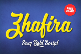 Zhafira Script: Elevating Modern Brand Identity with Elegance